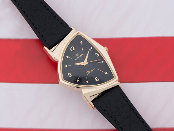 Hamilton Electric Pacer 14K Gold (Ventura II) Watch Unengraved