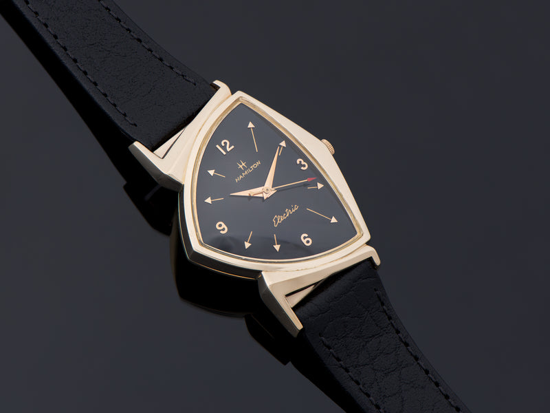 Hamilton Electric Pacer 14K Gold (Ventura II) Watch Unengraved