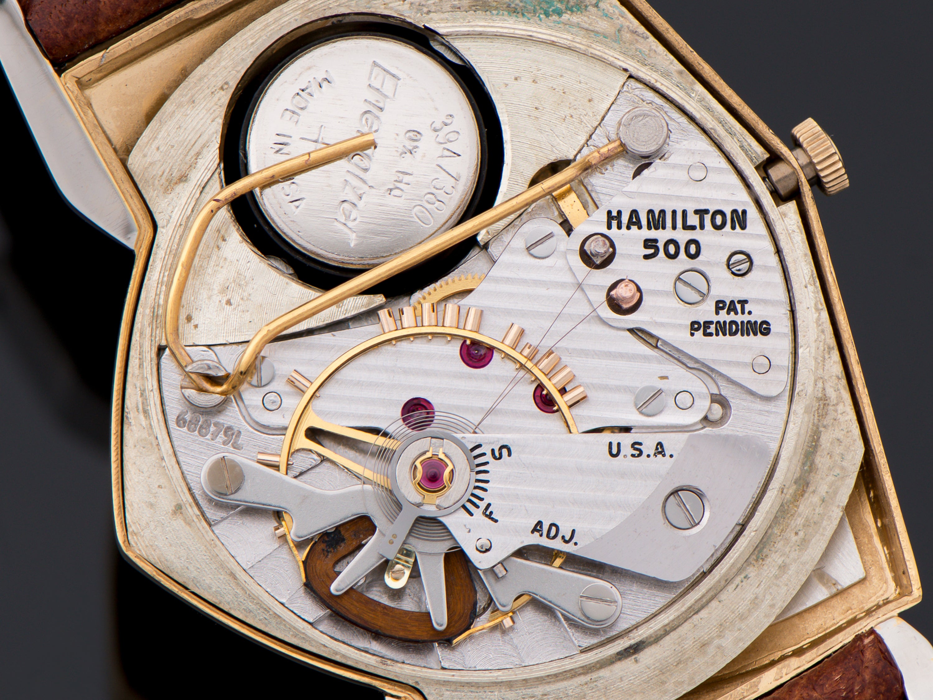 Hamilton Electric Pacer Original Finish Silver Dial Watch