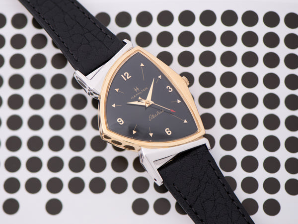 Hamilton Electric Pacer 505 Style Black Dial Watch