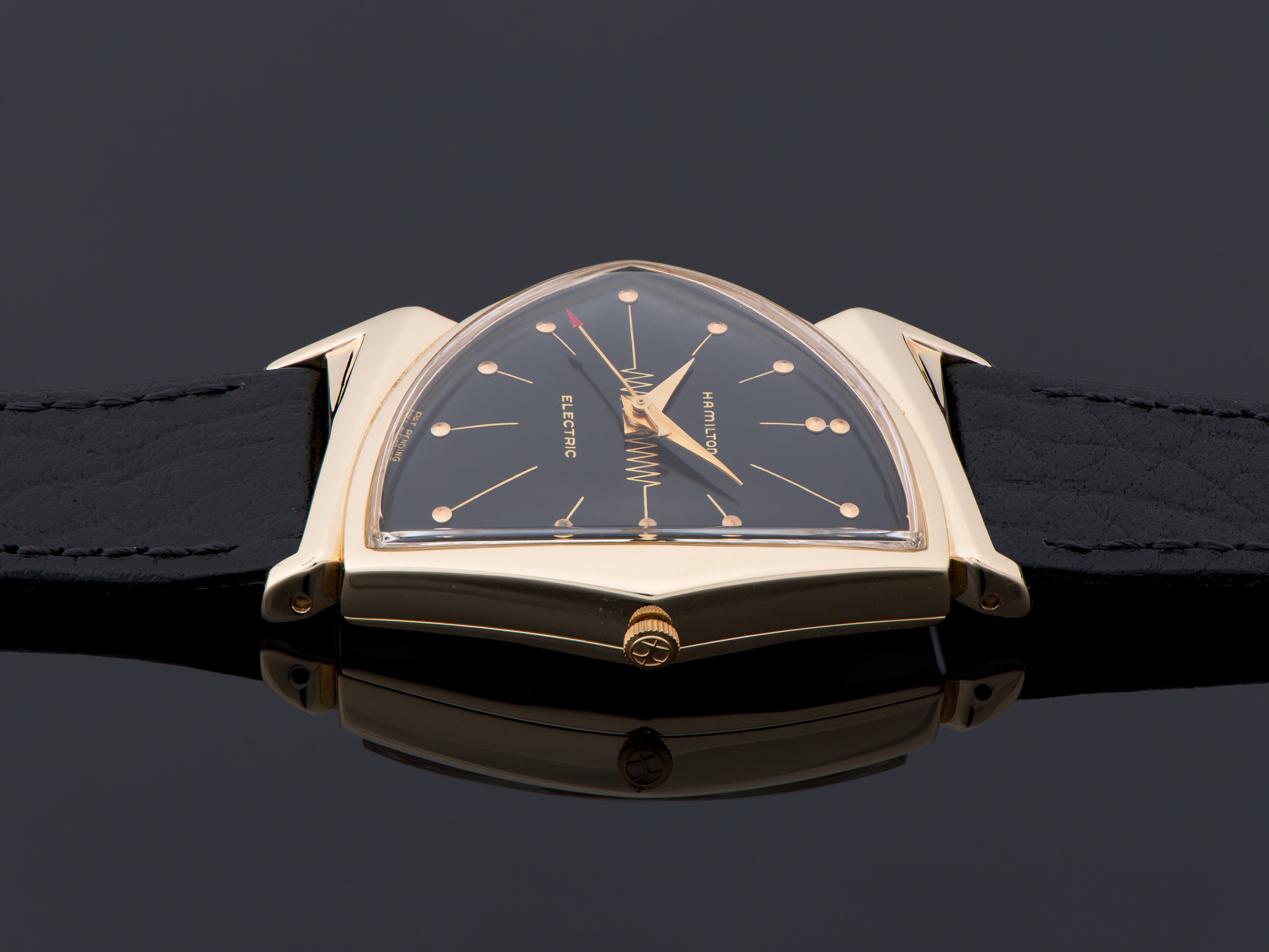 Hamilton Electric Pacer GE Breakthrough 60 14K Gold Watch