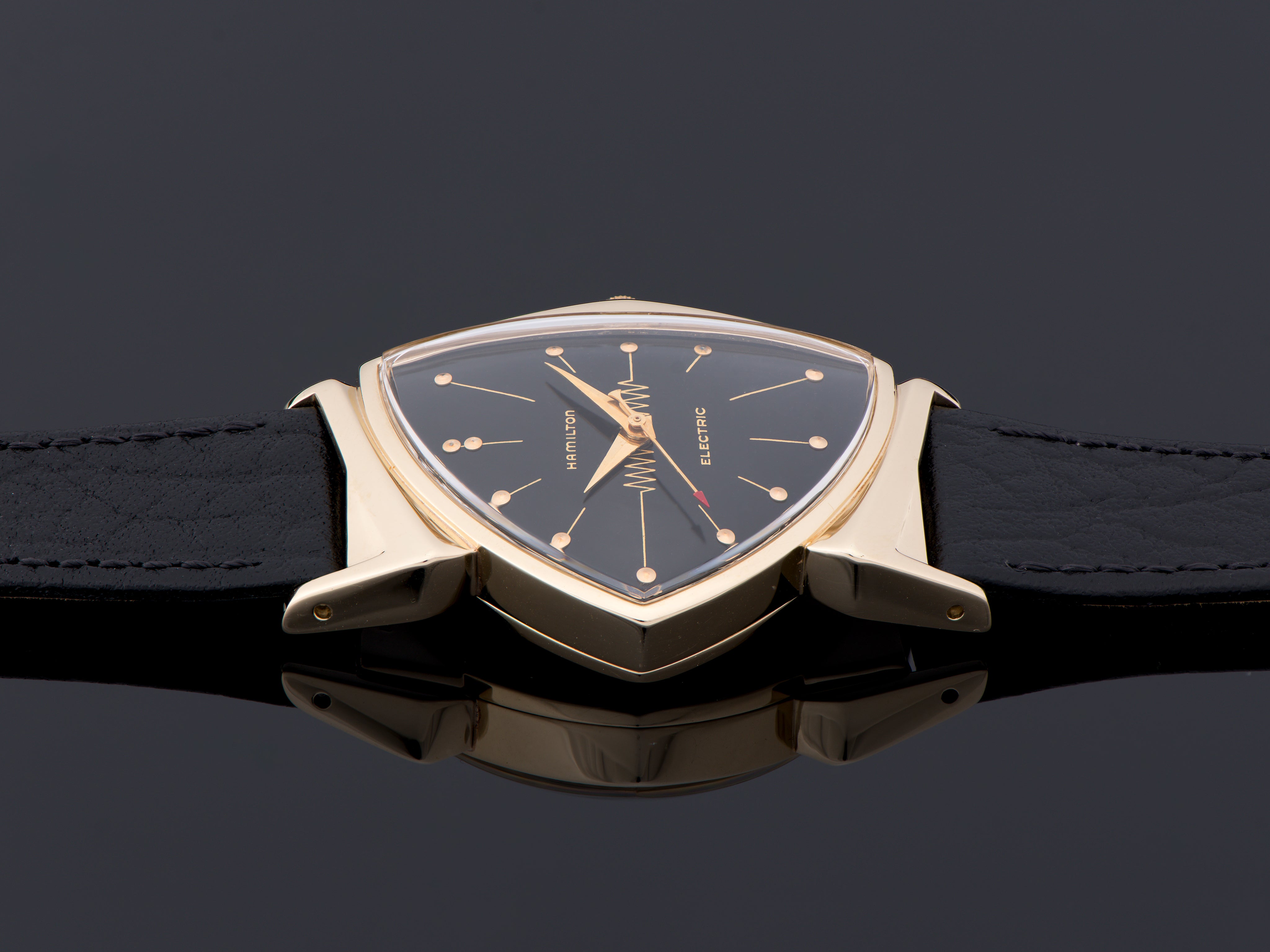 Hamilton Electric Pacer GE Breakthrough 60 14K Gold Watch