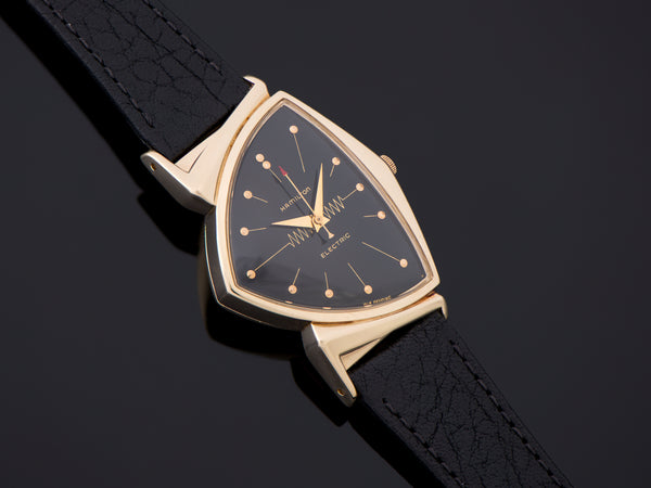 Hamilton Electric Pacer GE Breakthru '60 14K Gold (Ventura II) Watch