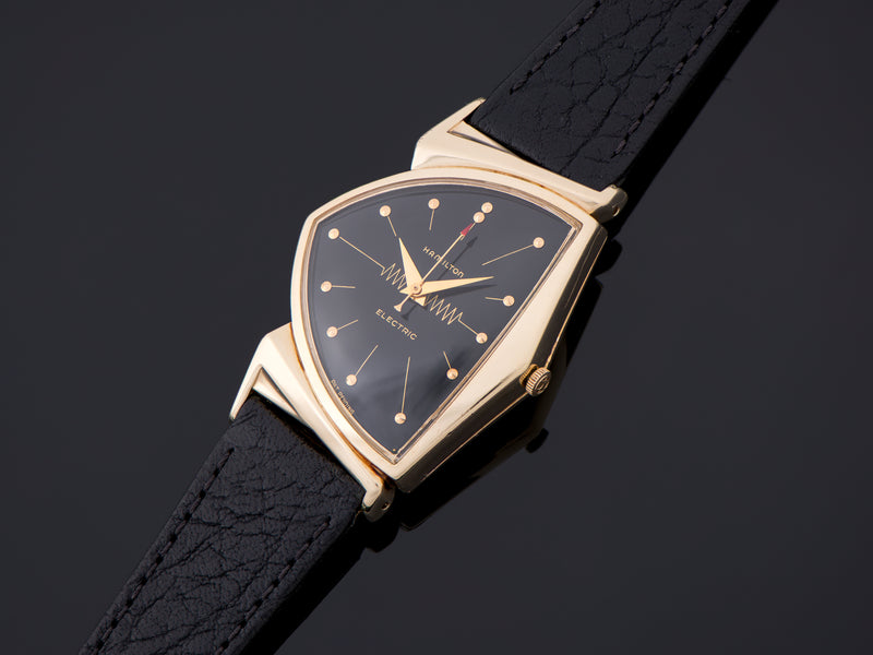 Hamilton Electric Pacer GE Breakthru '60 14K Gold (Ventura II) Watch