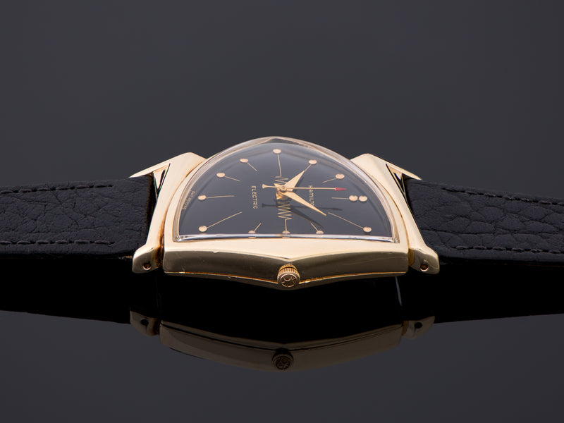 Hamilton Electric Pacer GE Breakthru '60 14K Gold (Ventura II) Watch