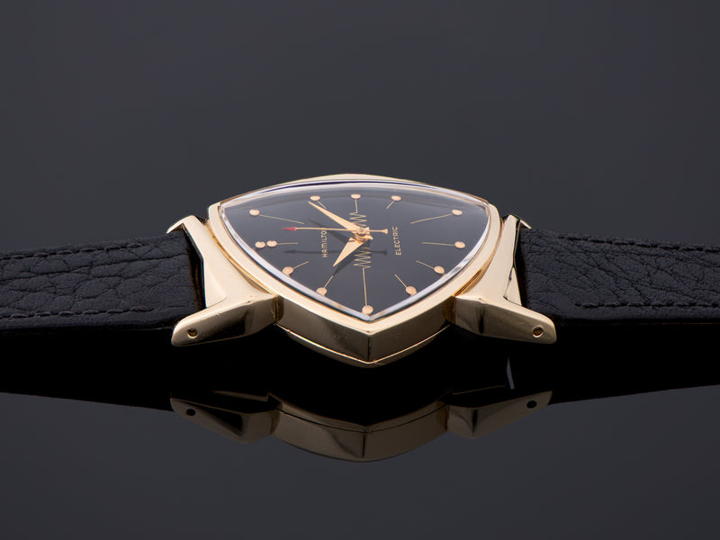 Hamilton Electric Pacer GE Breakthru '60 14K Gold (Ventura II) Watch