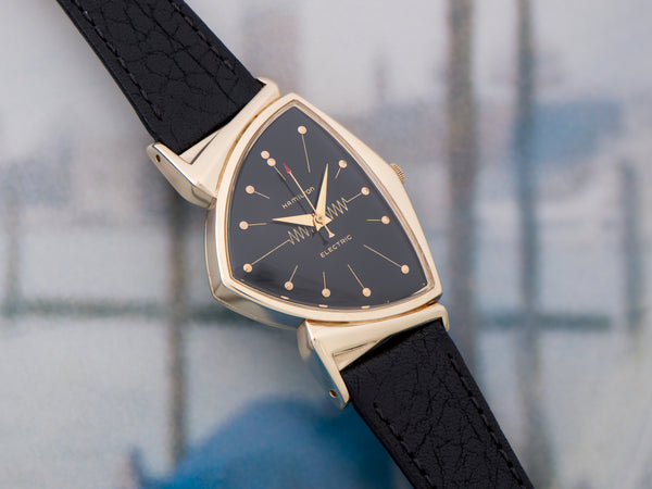 Hamilton Electric Pacer GE Breakthru '60 14K Gold (Ventura II) Watch