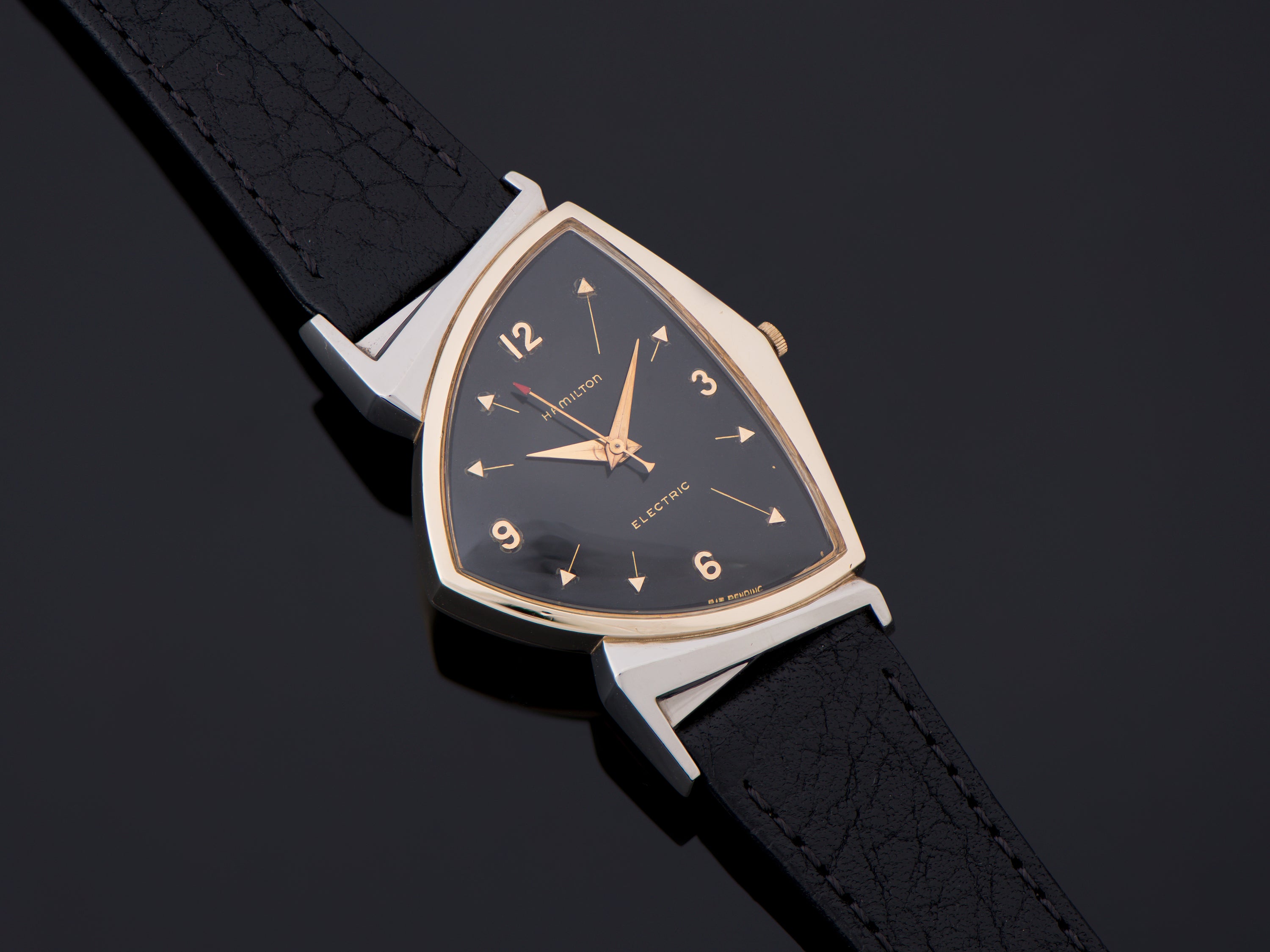 ハミルトン　ペイサー Hamilton Electric Pacer Original Black Dial Watch