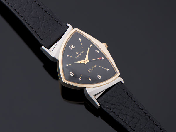 Hamilton Electric Pacer Original Finish 505 Style Black Dial Watch