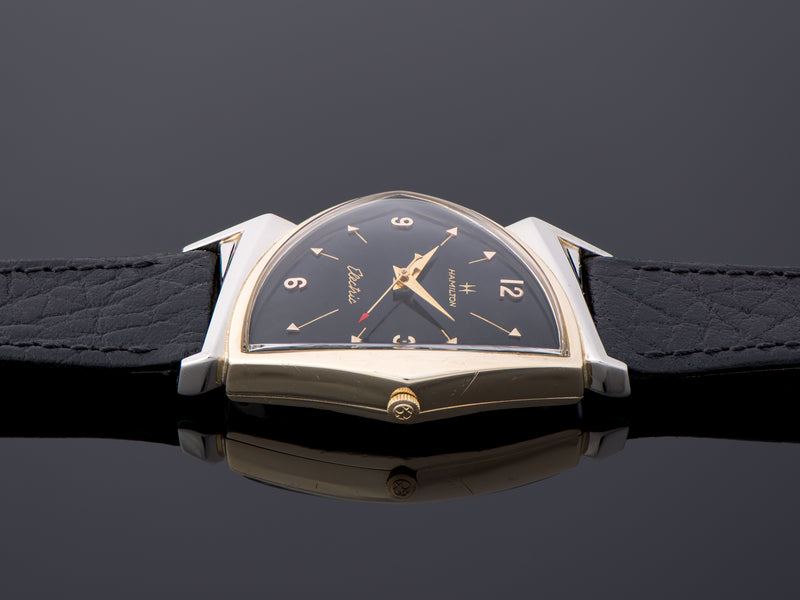 Hamilton Electric Pacer Original Finish 505 Style Black Dial Watch