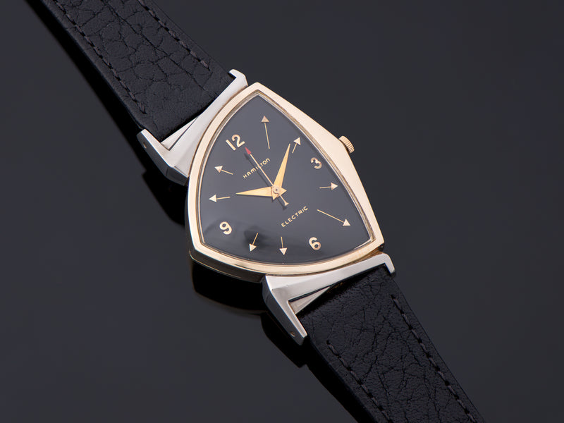 Hamilton Electric Pacer Original Finish Black Dial Watch