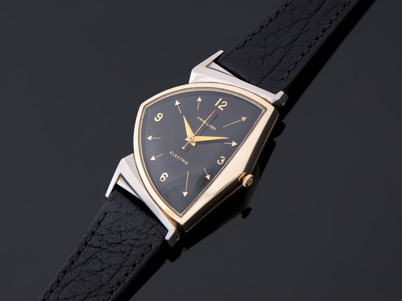 Hamilton Electric Pacer Original Finish Black Dial Watch