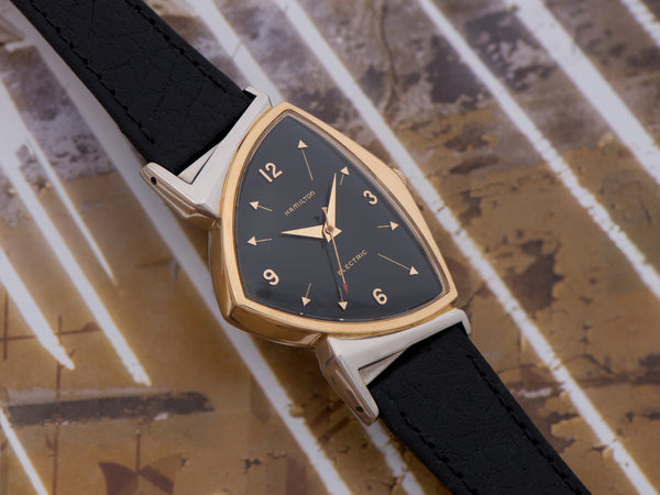 Hamilton Electric Pacer Original Finish Black Dial Watch