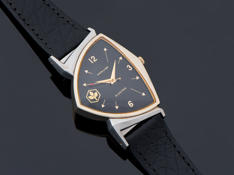 Hamilton Electric Pacer Original Finish Black Logo Dial Watch