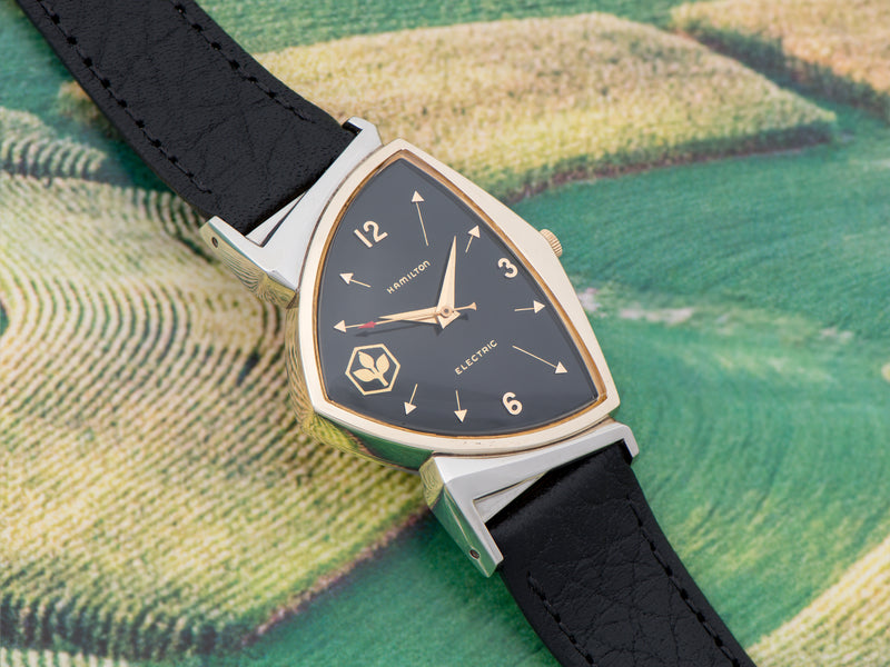 Hamilton Electric Pacer Original Finish Black Logo Dial Watch