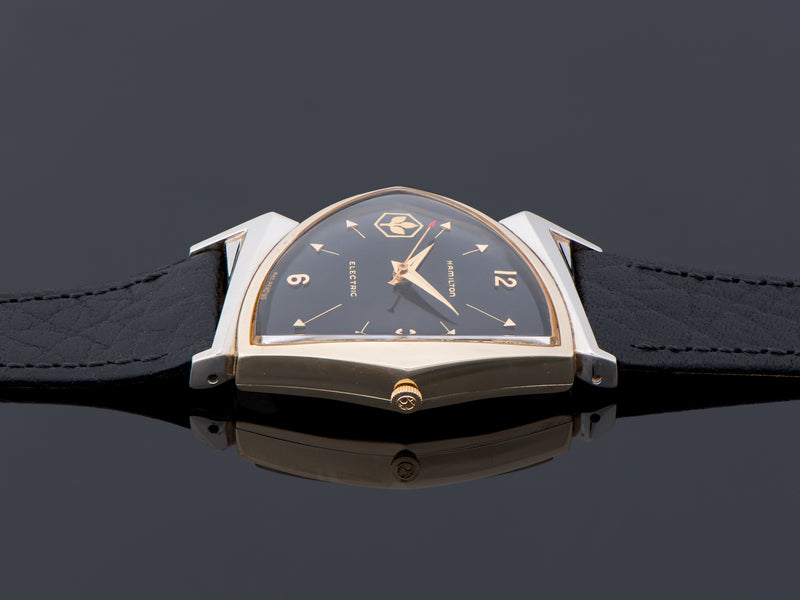 Hamilton Electric Pacer Original Finish Black Logo Dial Watch