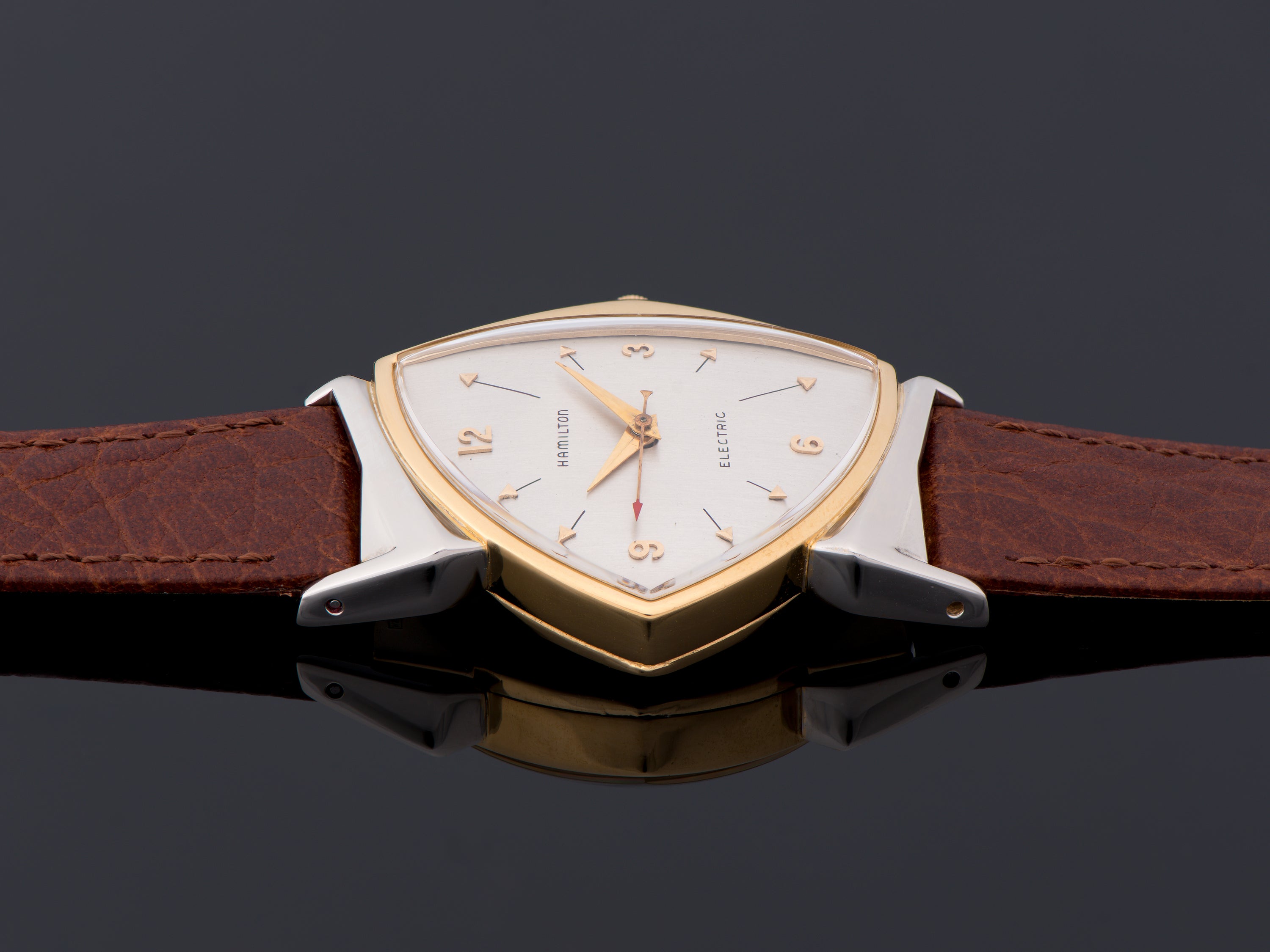 ハミルトン　ペイサー Hamilton Electric Pacer Original Finish Silver Dial Watch