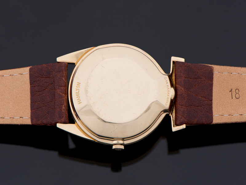 Hamilton Electric Polaris 14K Watch Case Back