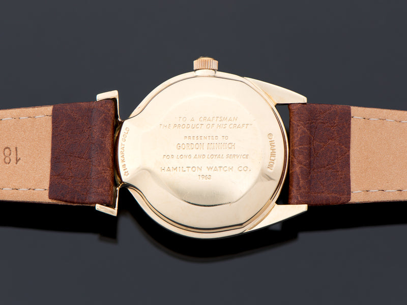 Hamilton Electric Polaris II 14K "To A Craftsman" Watch Case