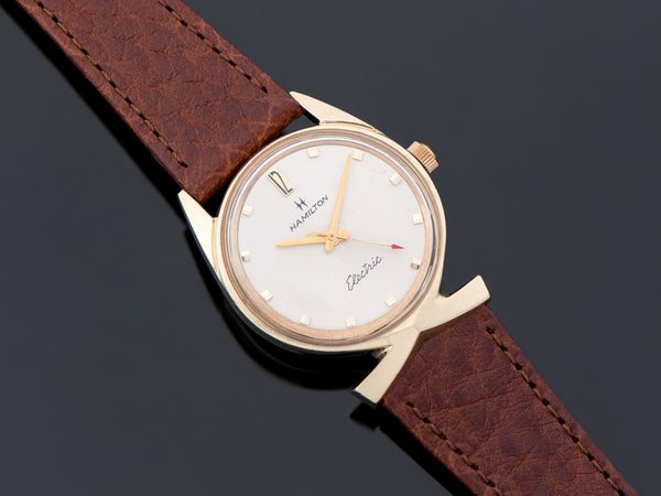 Hamilton Electric Polaris II 14K Watch "To A Craftsman"