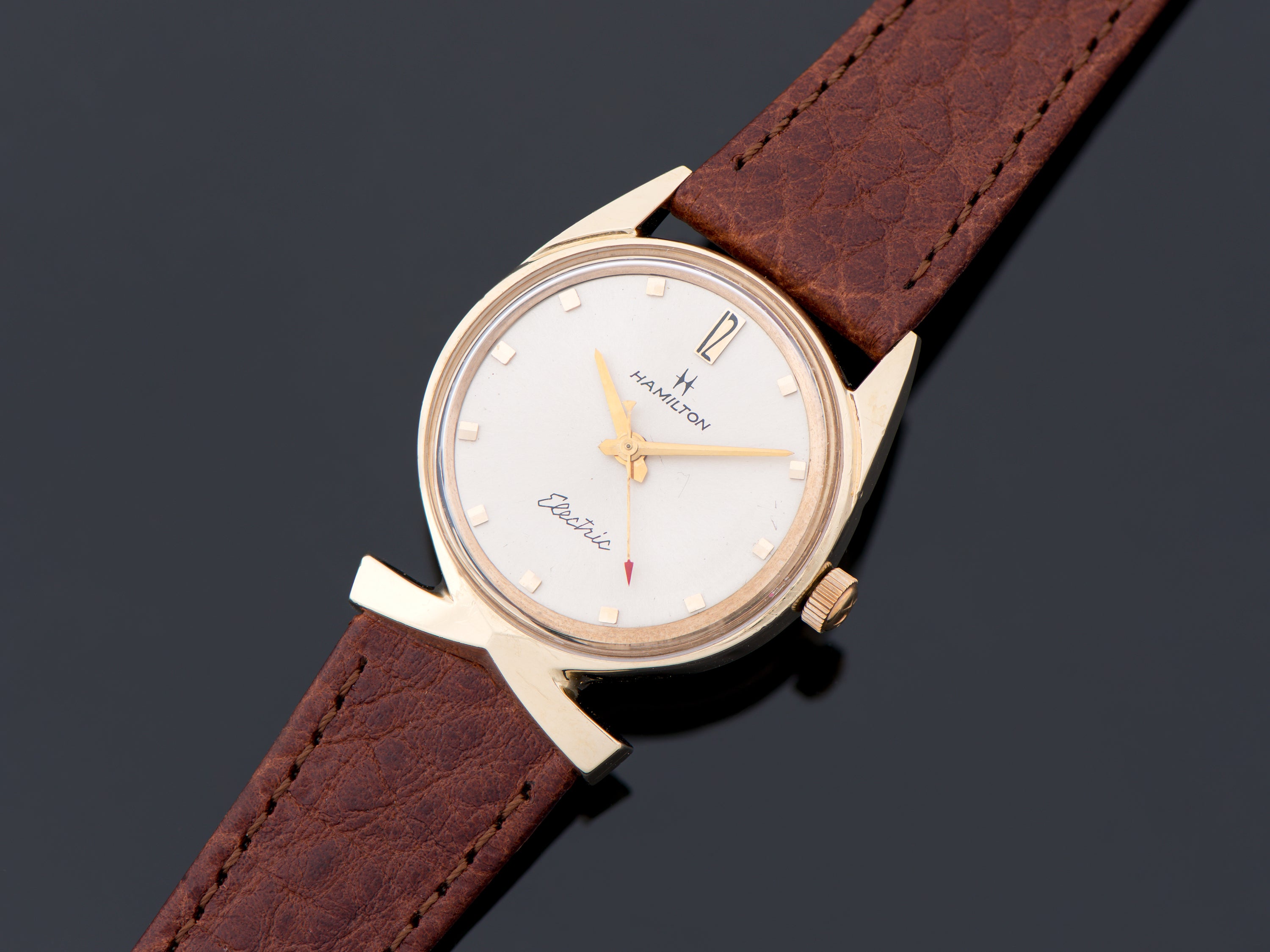 Hamilton Electric Polaris II 14K Watch 