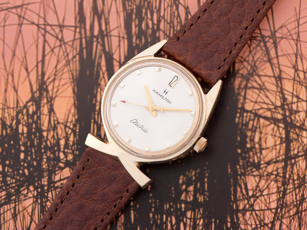 Hamilton Electric Polaris II 14K Watch "To A Craftsman"