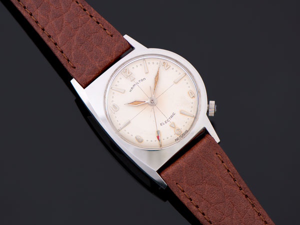 Hamilton Electric Regulus Stainless Steel Asymmetric Watch