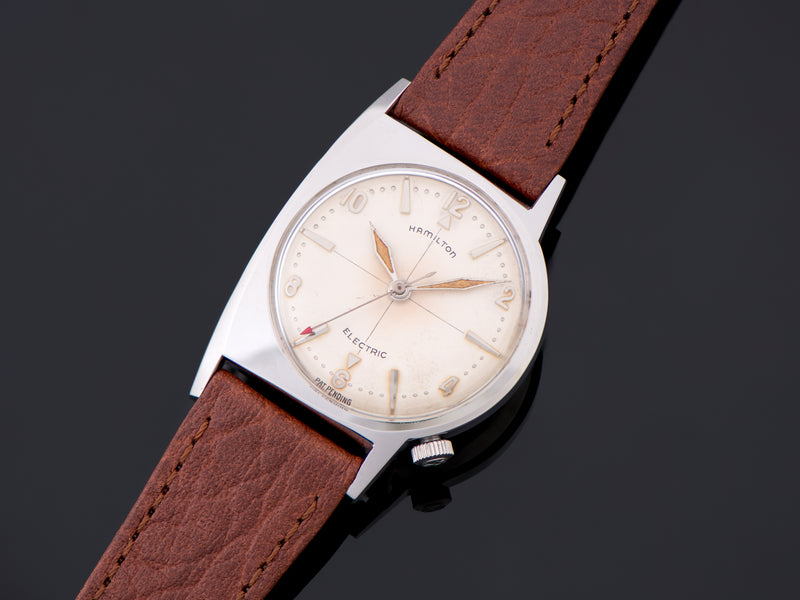 Hamilton Electric Regulus Stainless Steel Asymmetric Watch