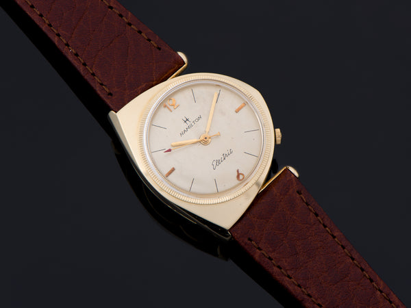 Hamilton Electric Savitar 14K Yellow Gold Watch