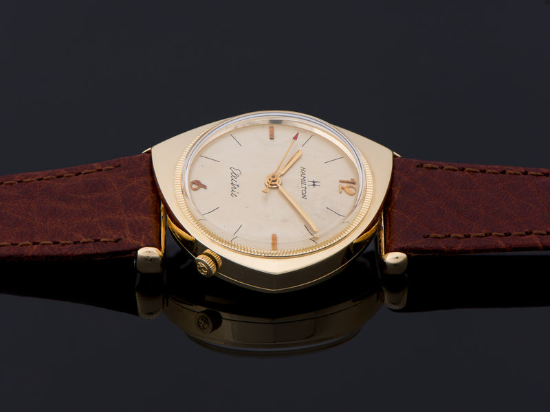 Hamilton Electric Savitar 14K Yellow Gold Watch