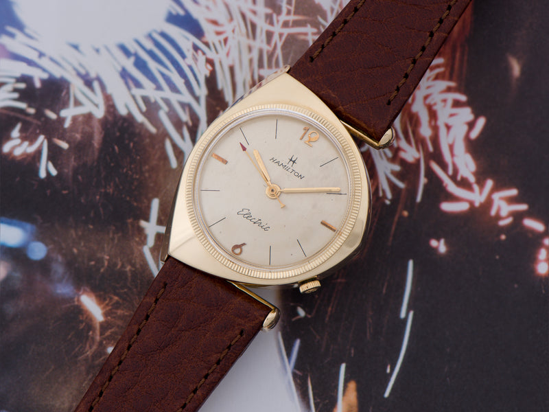 Hamilton Electric Savitar 14K Yellow Gold Watch