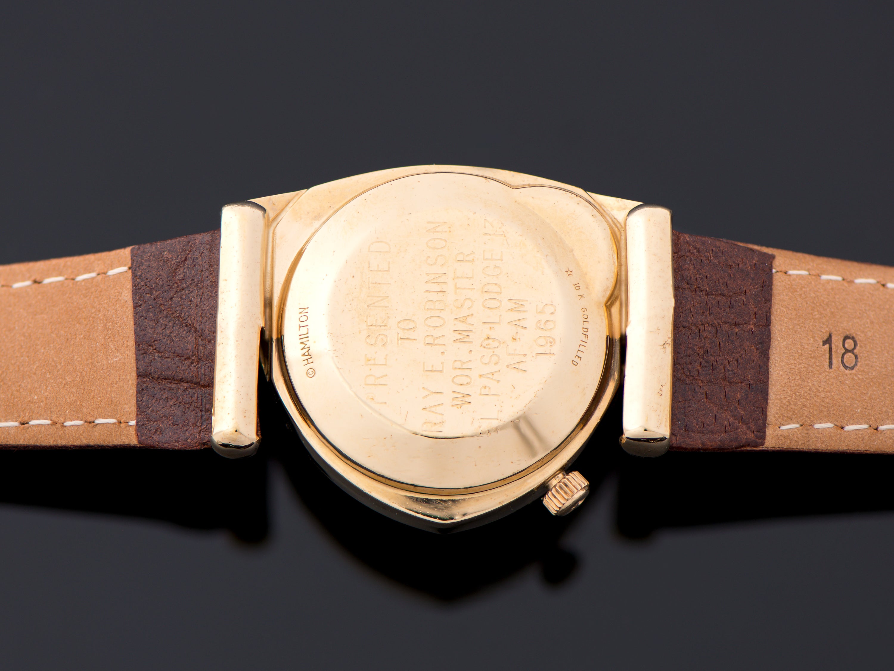 Hamilton Electric Savitar II Watch Masonic Dial