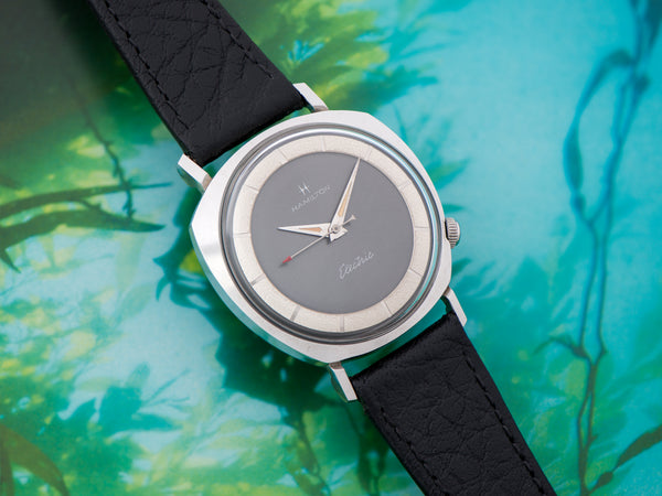 Hamilton Electric Sea-Lectric IIB Gray Dial Watch Mint