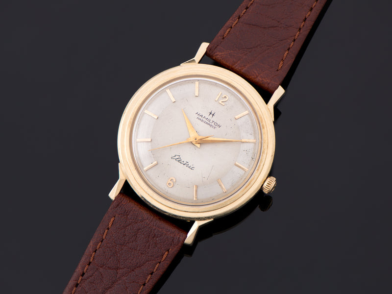 Hamilton Electric Summit B 14K Gold Watch