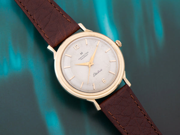 Hamilton Electric Summit B 14K Gold Watch