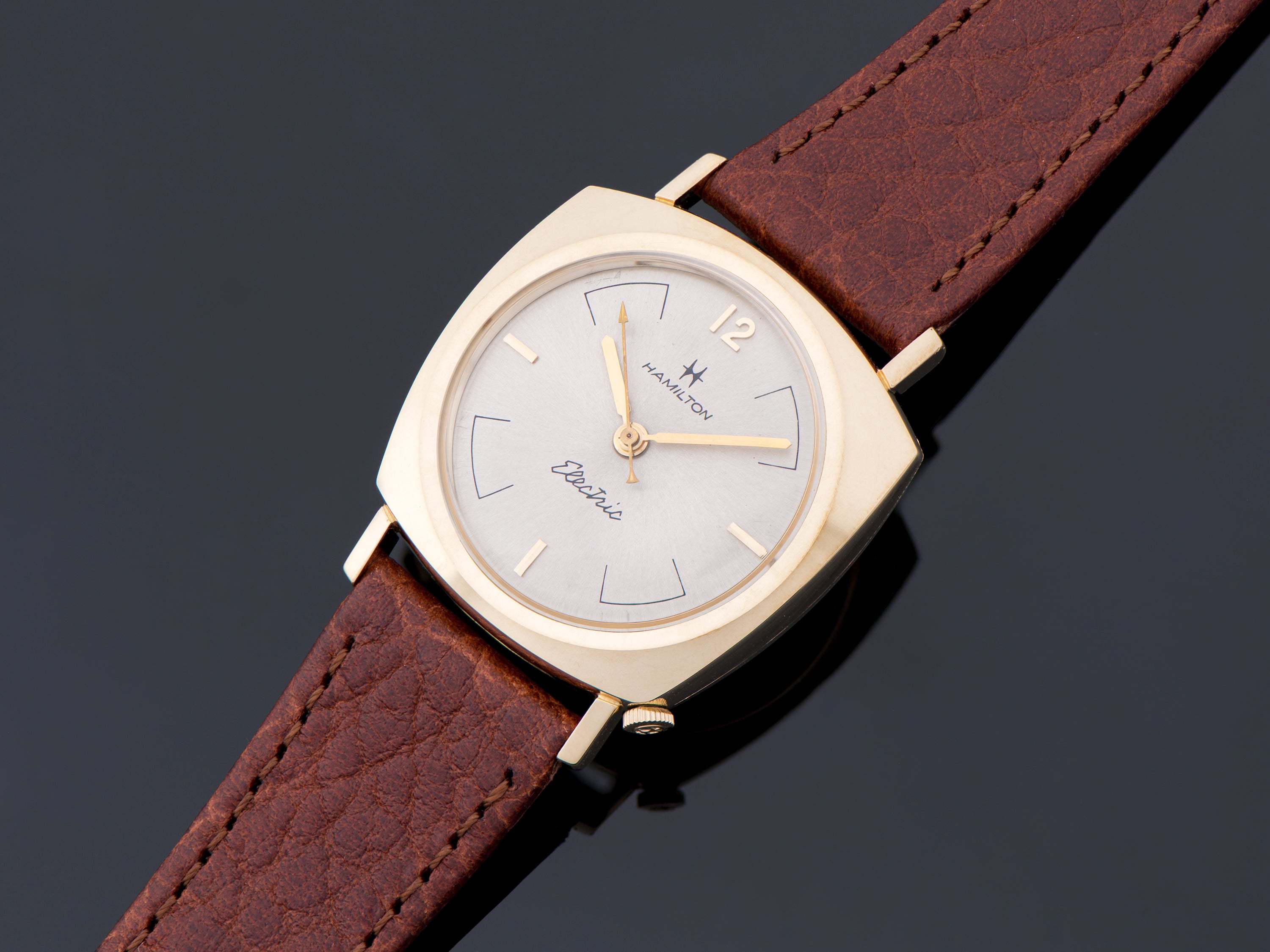Hamilton Electric Taurus Yellow Gold Filled Watch