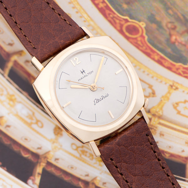 Hamilton Electric Taurus Yellow Gold Filled Watch