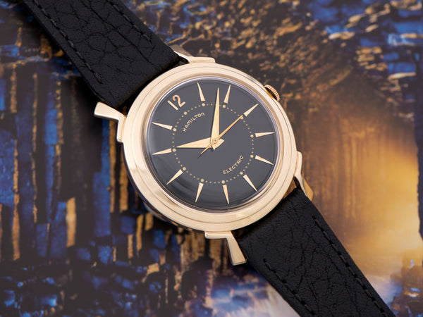 Hamilton Electric Titan Watch Original Black Dial