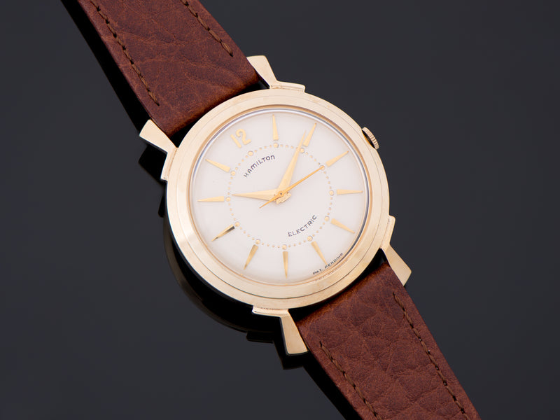 Hamilton Electric Titan Watch Original Silver Dial