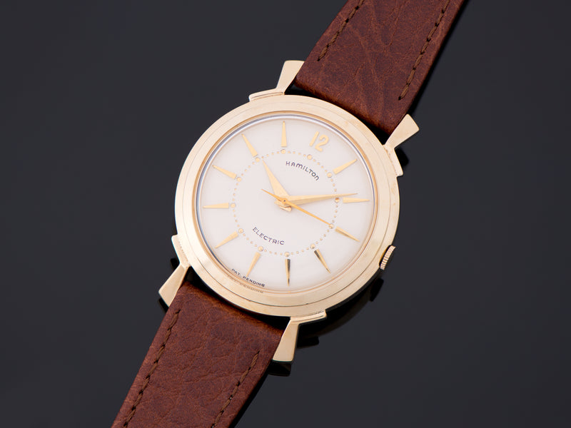 Hamilton Electric Titan Watch Original Silver Dial