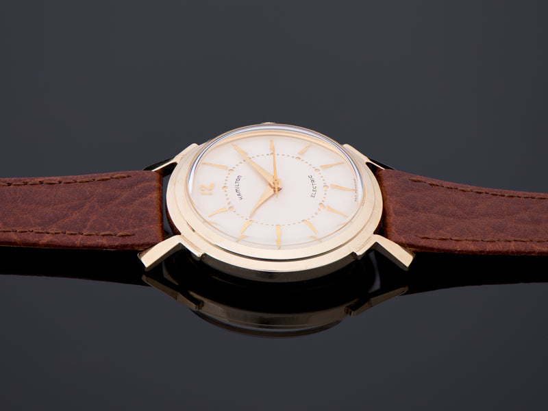 Hamilton Electric Titan Watch Original Silver Dial