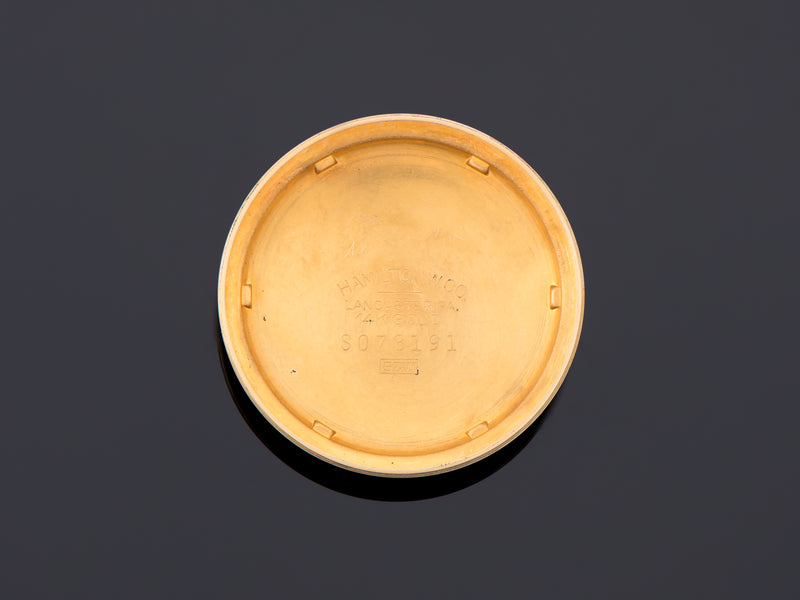 Hamilton Electric Van Horn 14K Inner Watch Case Back