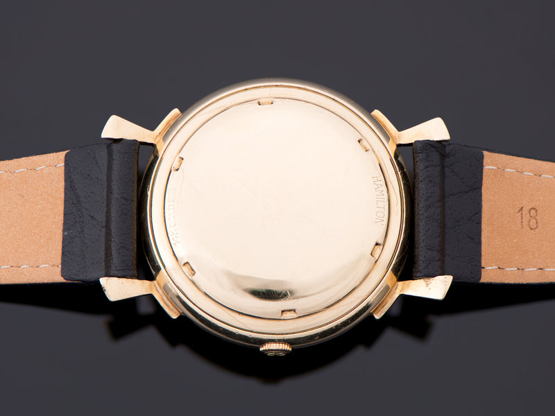 Hamilton Electric Van Horn 14K Watch Case Back