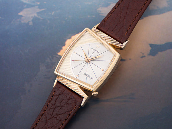 Hamilton Electric Vega Watch Original Finish Dial