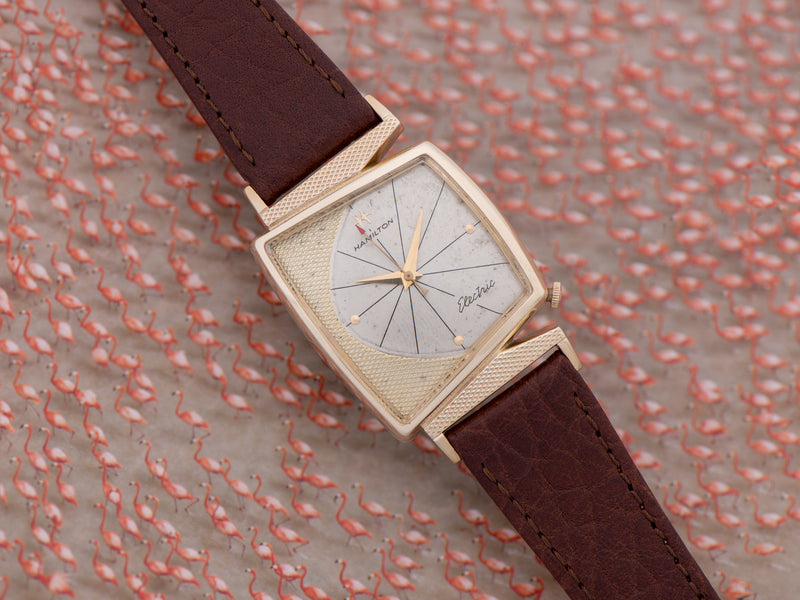 Hamilton Electric Vega Watch Original Finish Dial