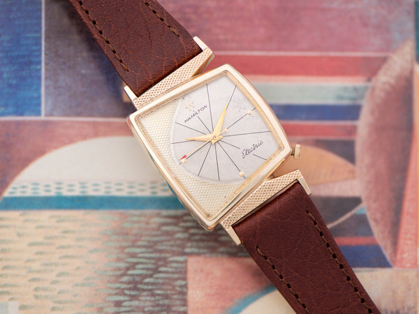 Hamilton Electric Vega Watch Original Finish Dial