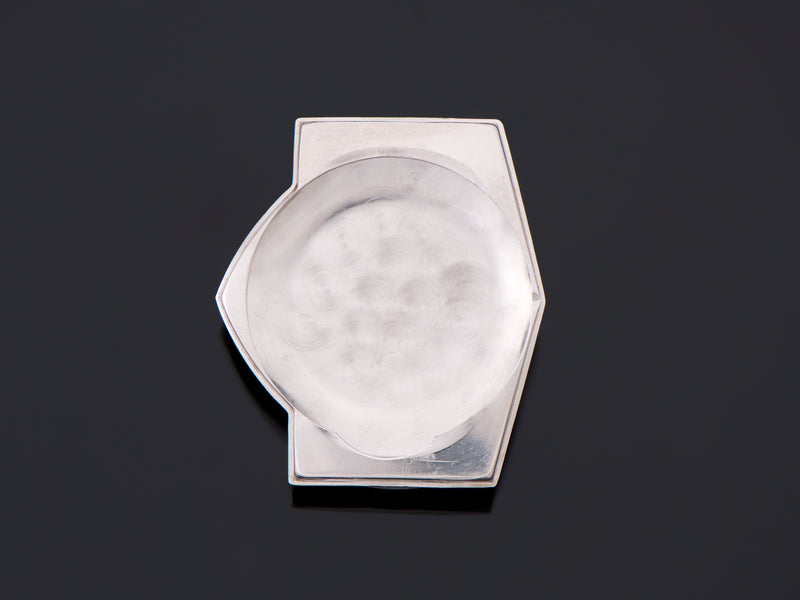 Hamilton Electric Ventura 14K White Gold Inner Watch Case Back