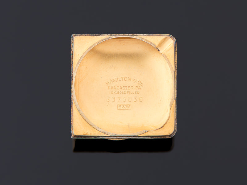 Hamilton Electric Victor Inner Watch Case Back