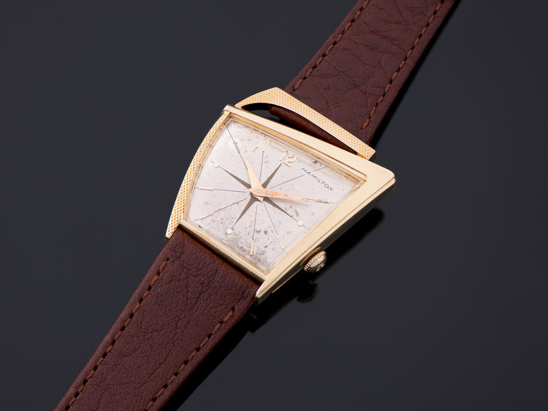 Hamilton Flight I 14K Solid Gold Watch