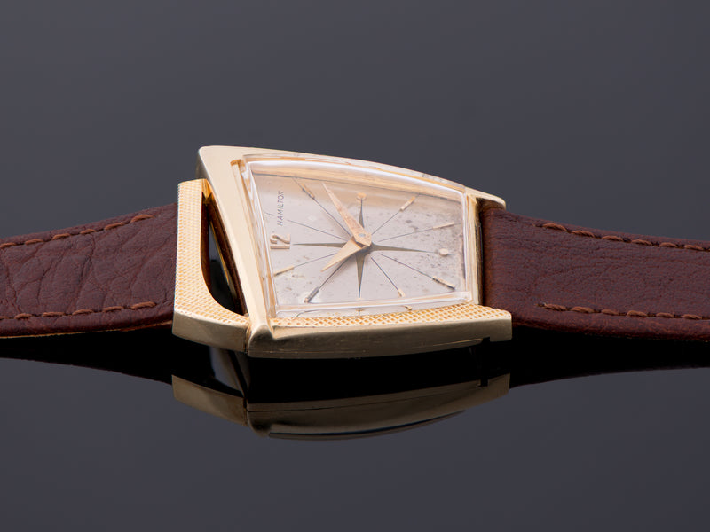 Hamilton Flight I 14K Solid Gold Watch